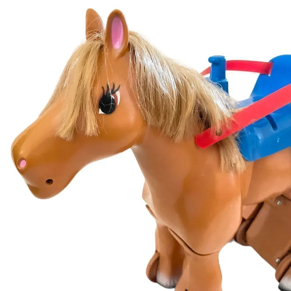 Vintage Ideal Doll Kit and her Horse Kaboodle Play Doll Pony 1984